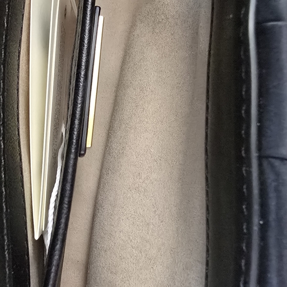 Tory Burch Women's Kira Woven Satin Flap Shoulder - Picture 6 of 6